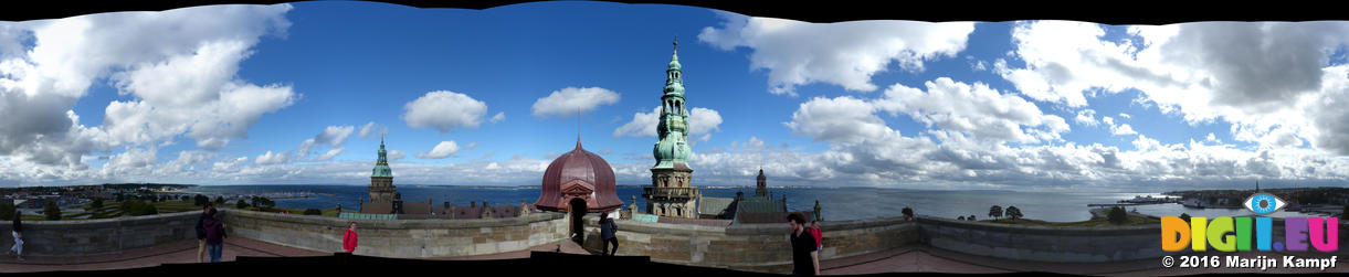 FZ032691-706 Panorama view from Kronborg Castle, Helsingor